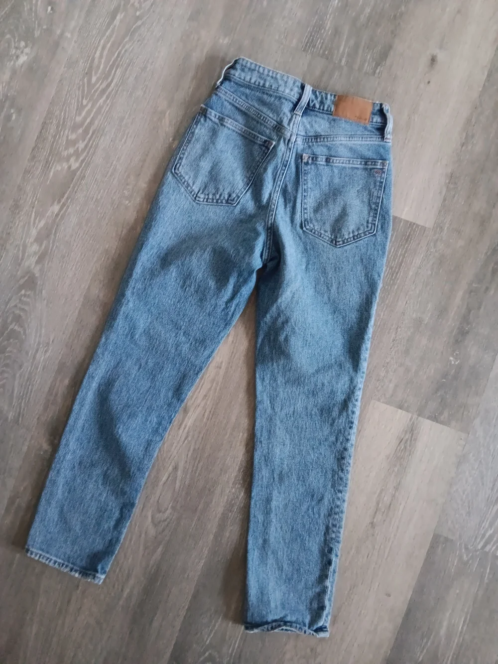 Madewell High Rise Classic Medium Wash The Curvy Perfect Vintage Denim Jeans 24 - Picture 5 of 7